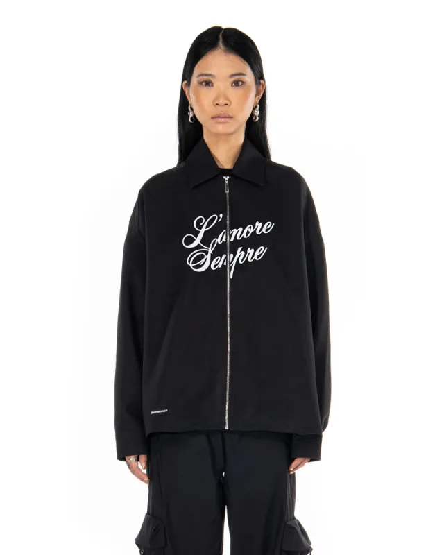 L’ amore sempre Lightweight Zip Jacket sold by Blowhammer