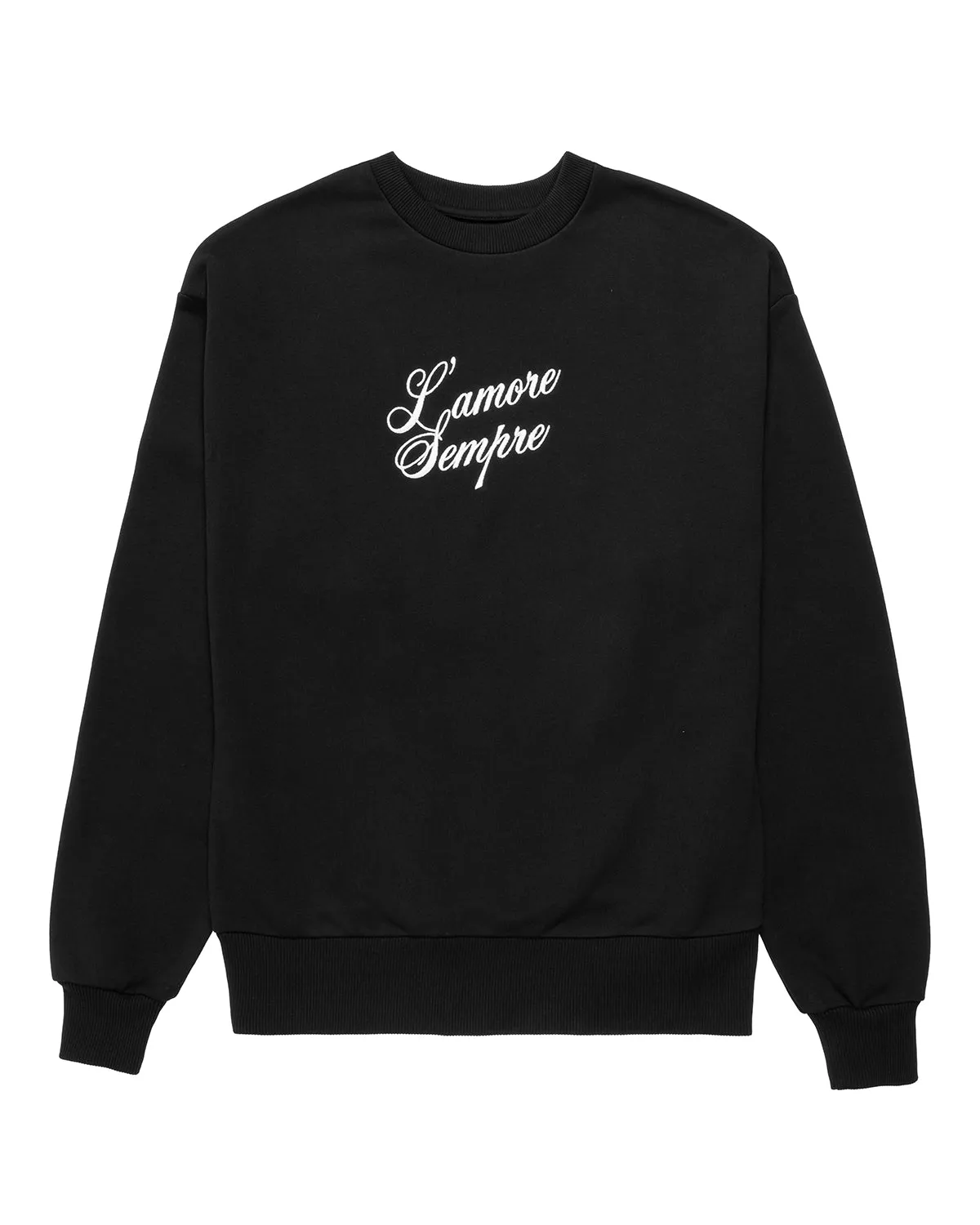 L' amore Sempre Crewneck Sweatshirt sold by Blowhammer product image thumbnail 2