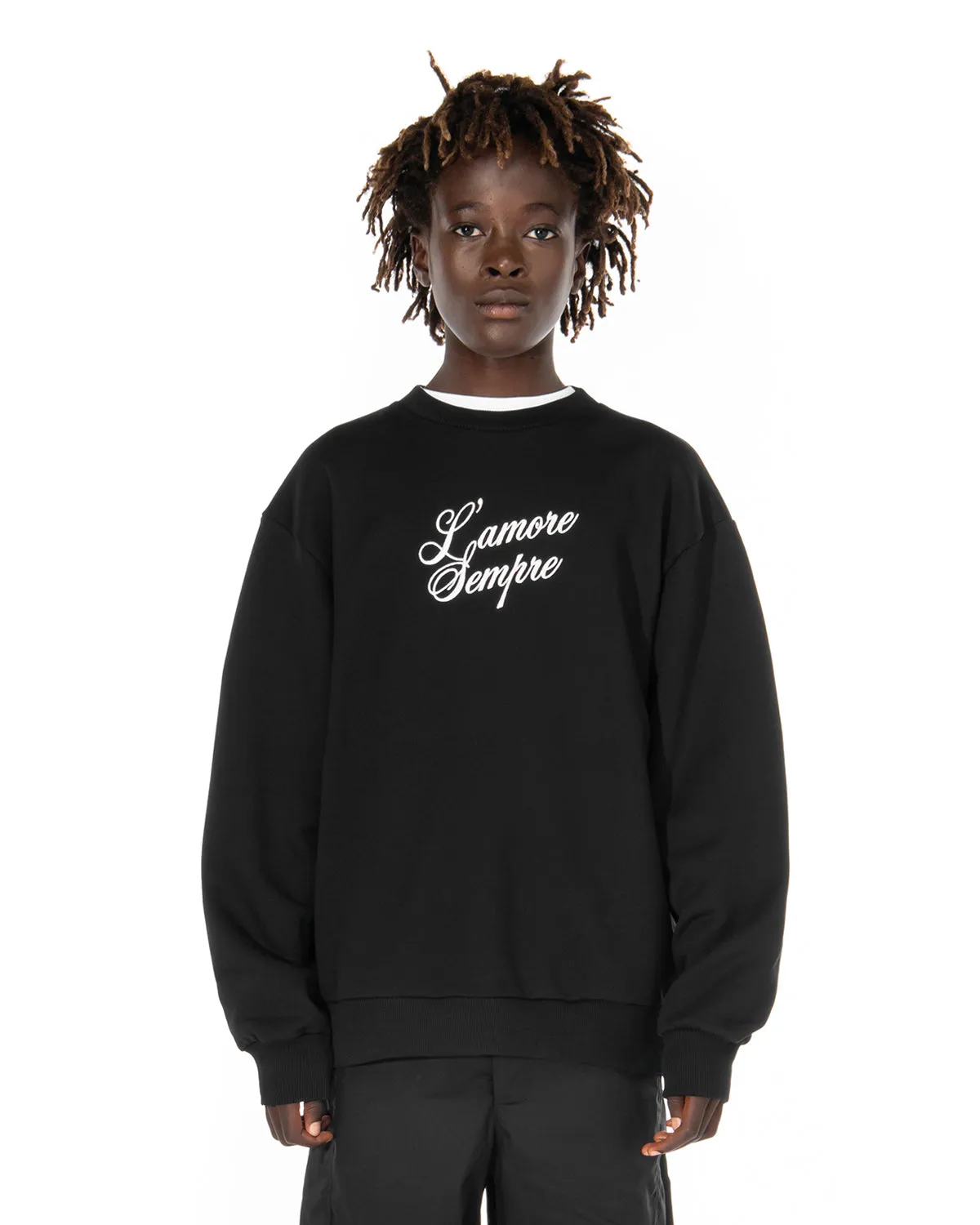 L' amore Sempre Crewneck Sweatshirt sold by Blowhammer
