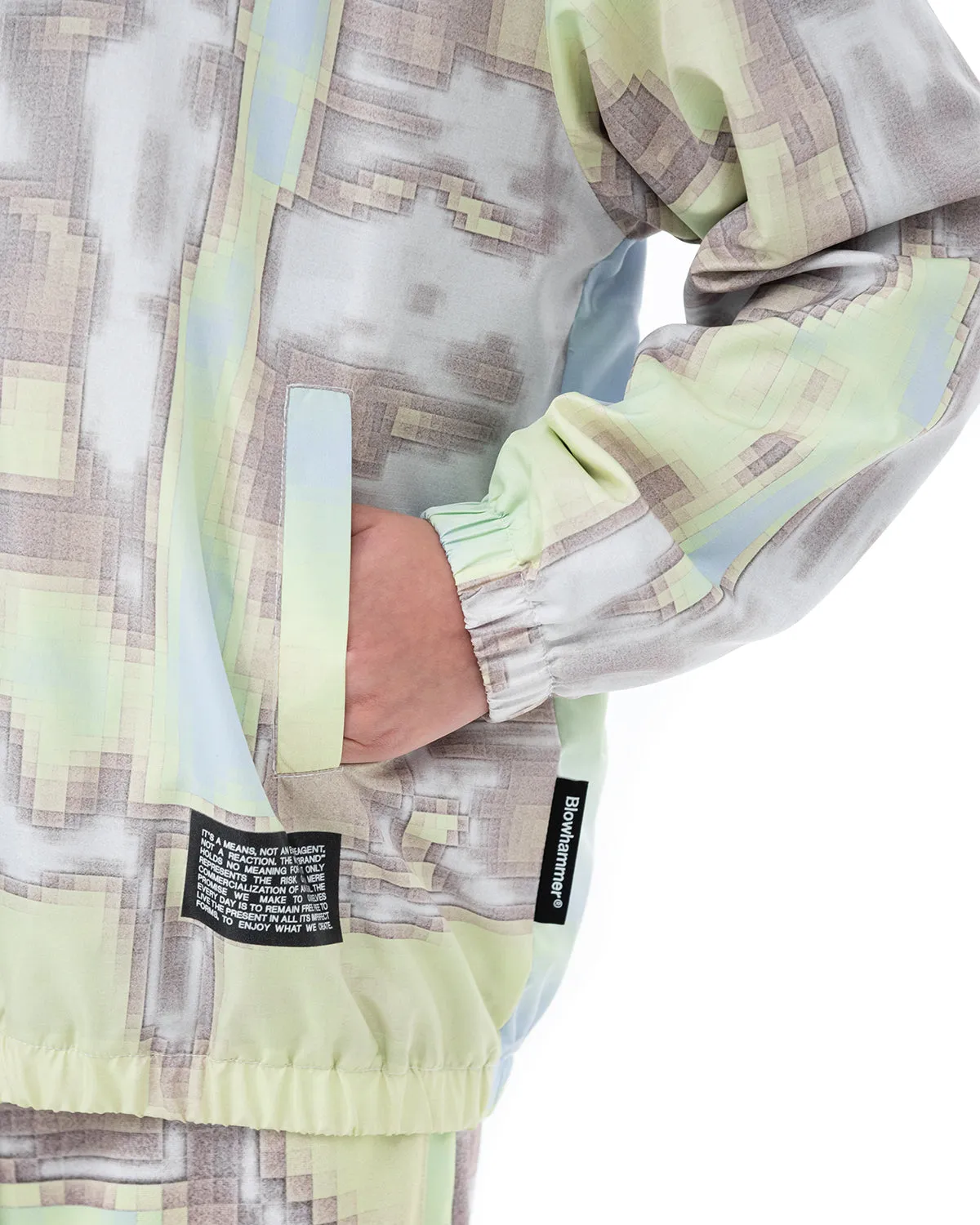 Mosaic Green Windbreaker sold by Blowhammer product image thumbnail 4