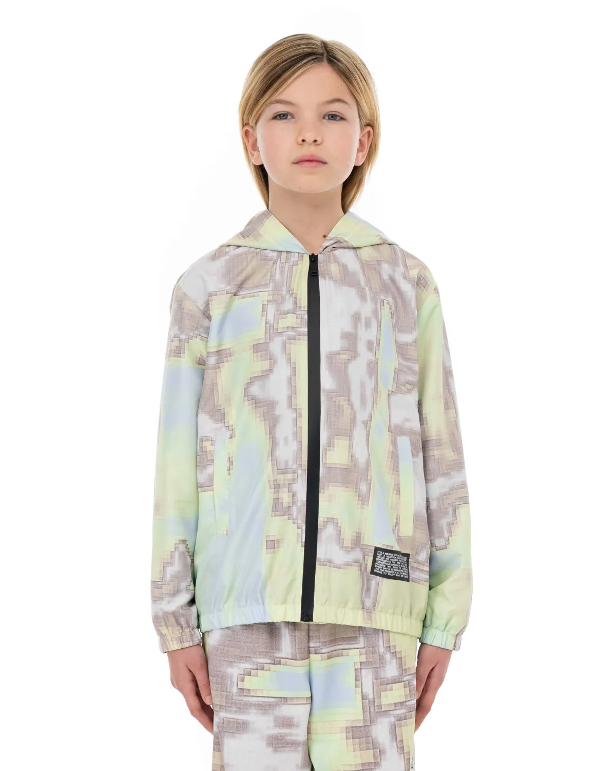 Mosaic Green Windbreaker sold by Blowhammer