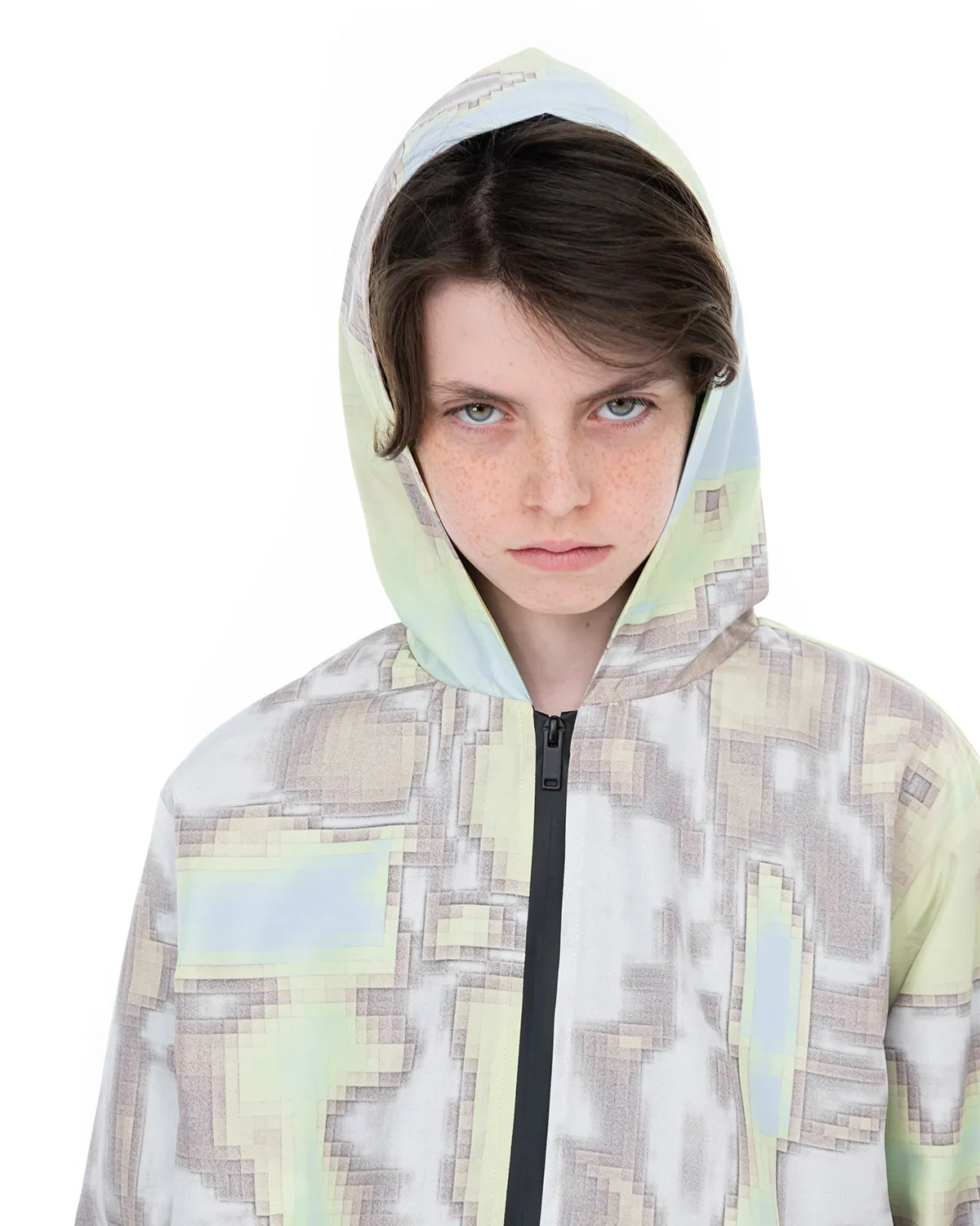 Mosaic Green Windbreaker sold by Blowhammer product image thumbnail 5