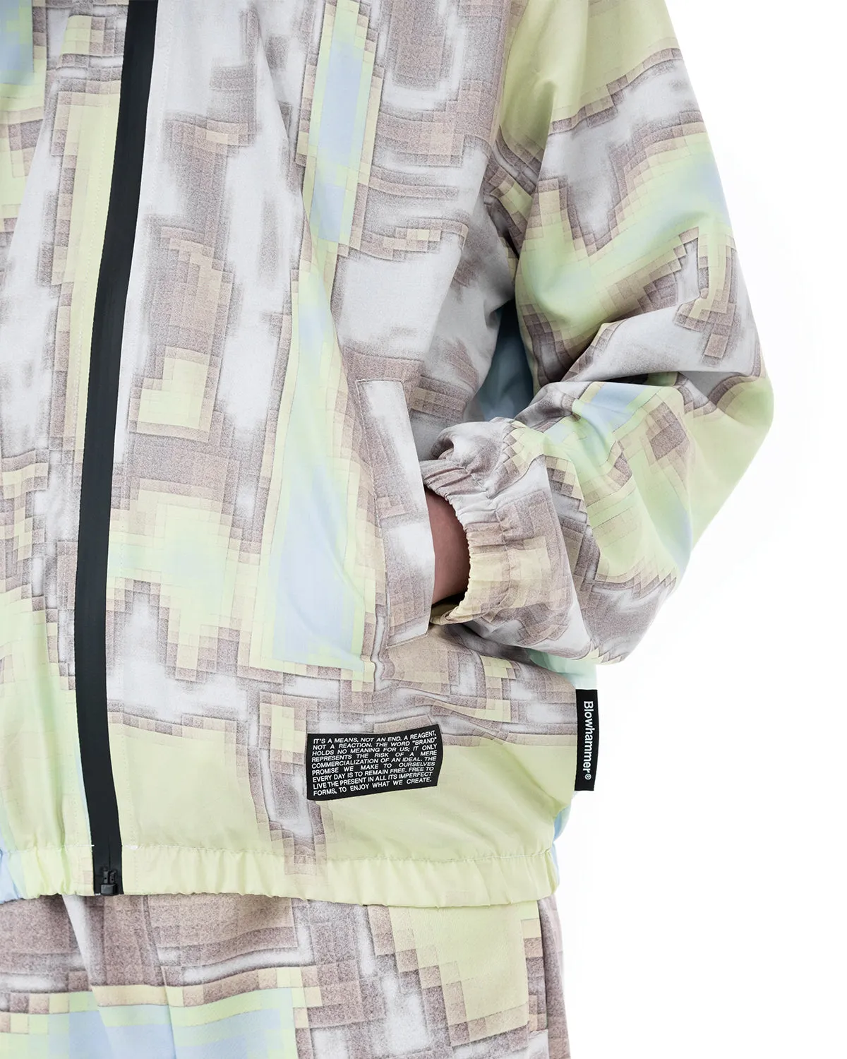Mosaic Green Windbreaker sold by Blowhammer product image thumbnail 4