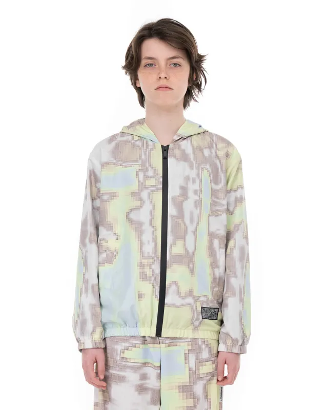 Mosaic Green Windbreaker sold by Blowhammer