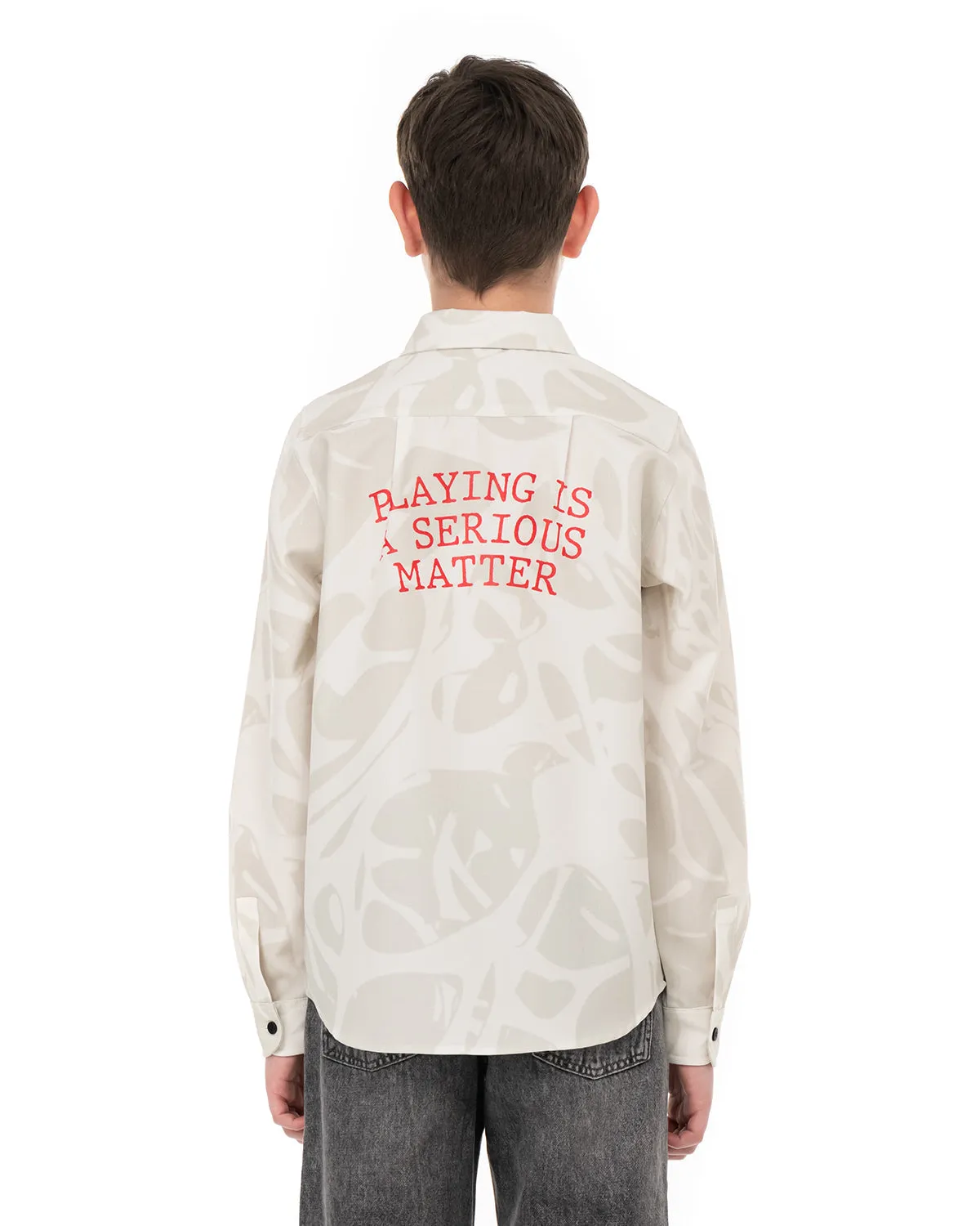 Playing Strand Ivory Shirt sold by Blowhammer product image thumbnail 3