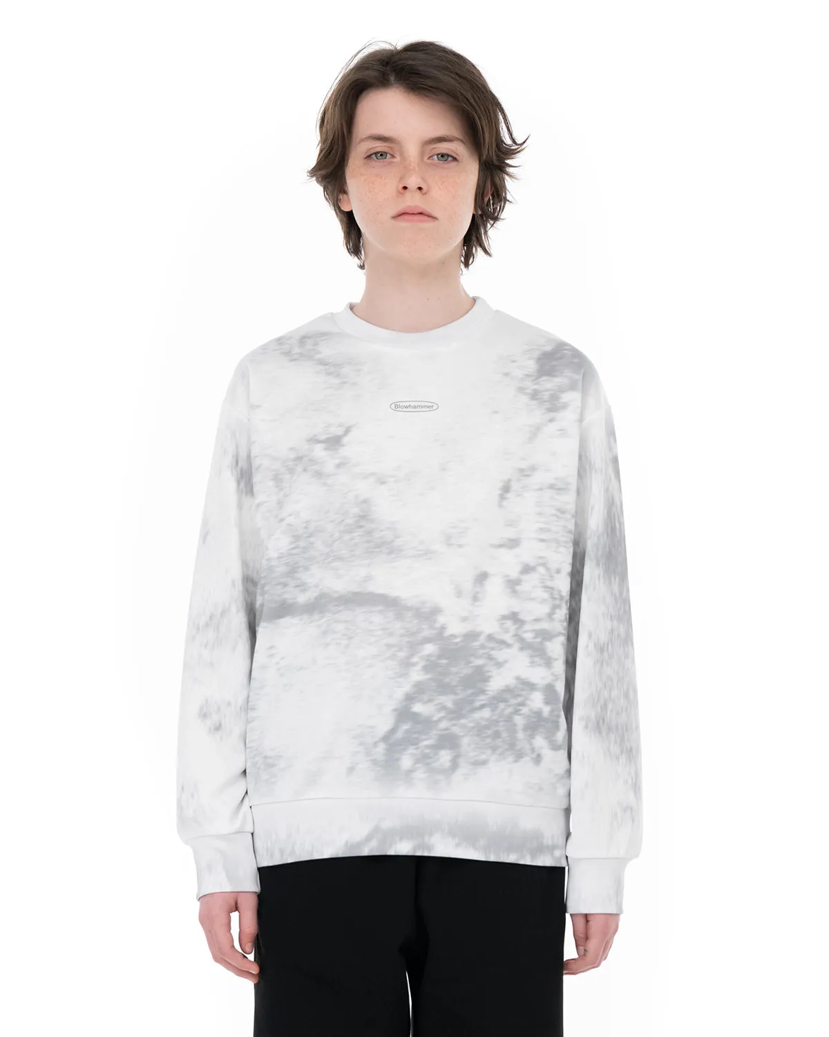 Grey Noise Crewneck Sweatshirt sold by Blowhammer