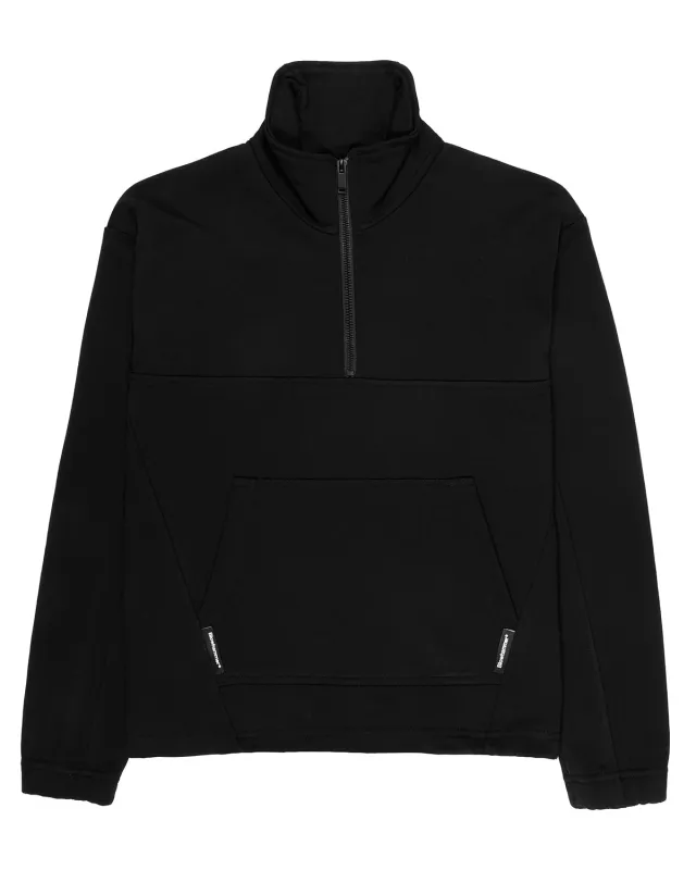 Minimal Crew Neck Zip Sweatshirt sold by Blowhammer