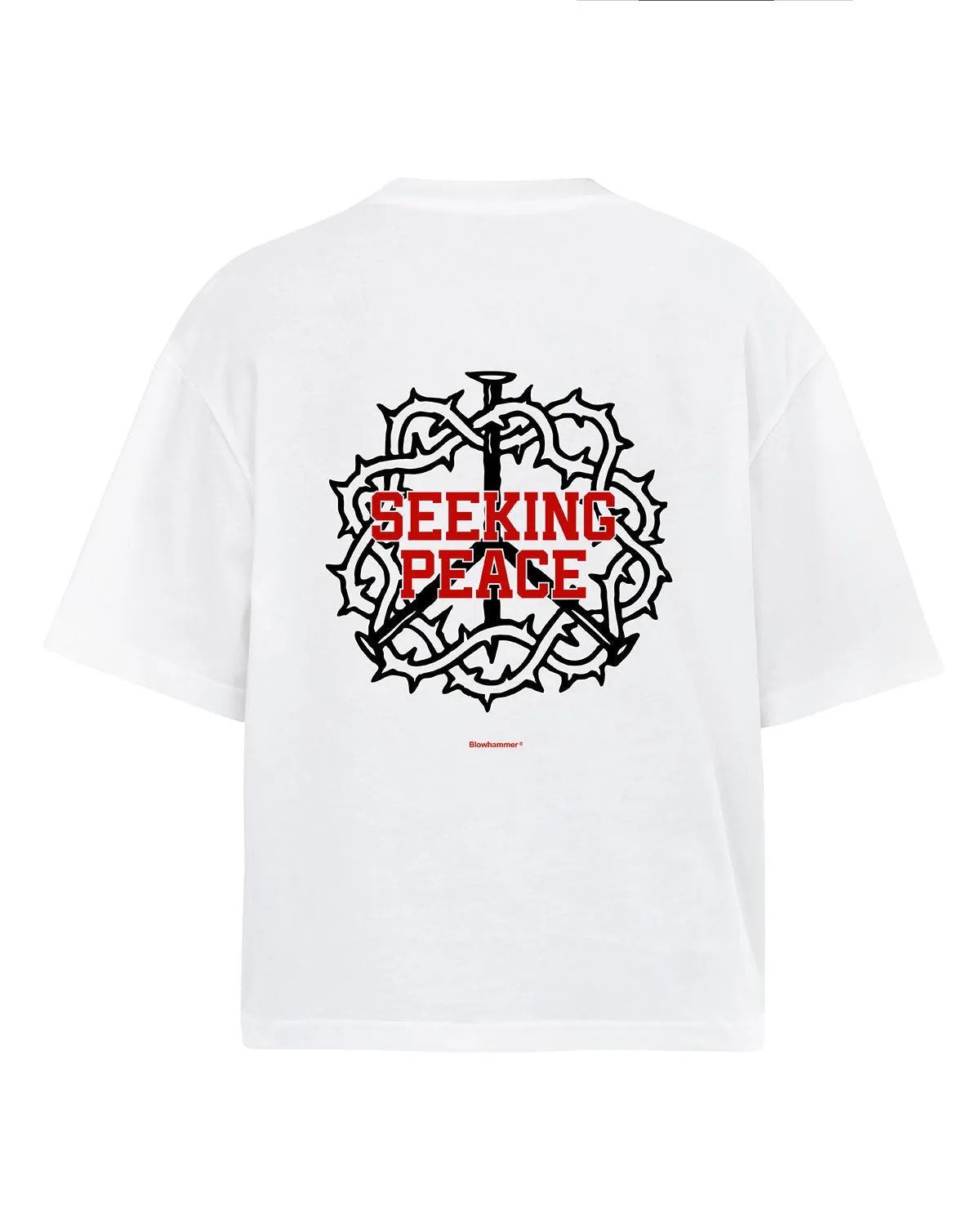 Seeking peace T-Shirt sold by Blowhammer product image thumbnail 2