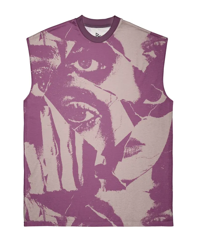 Broken Eyes V Vest sold by Blowhammer