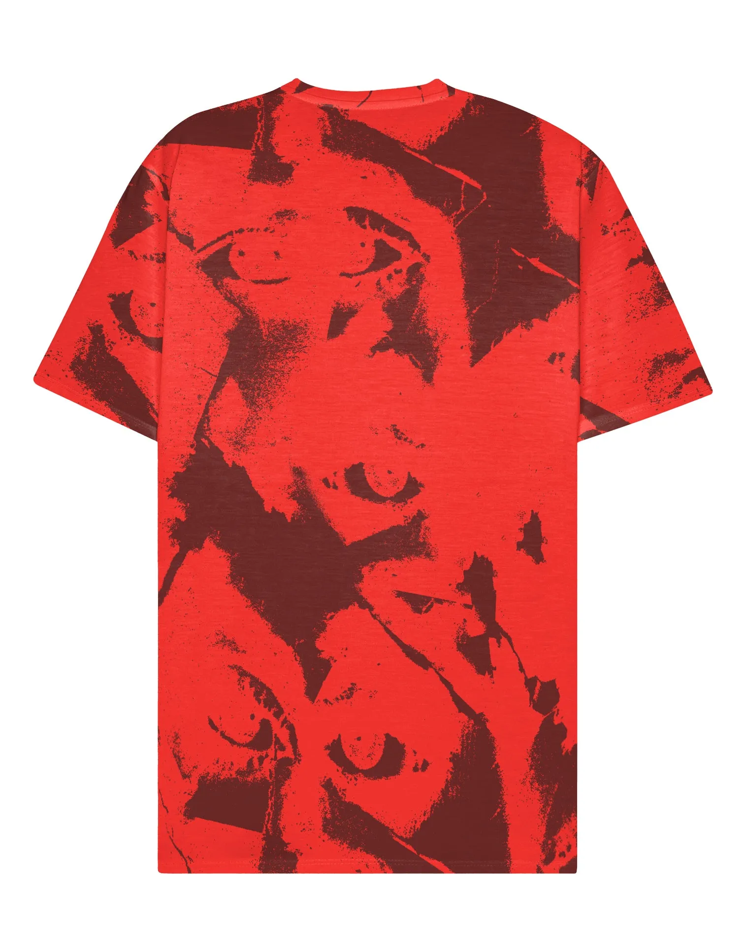 Broken Eyes Red T-Shirt sold by Blowhammer product image thumbnail 2