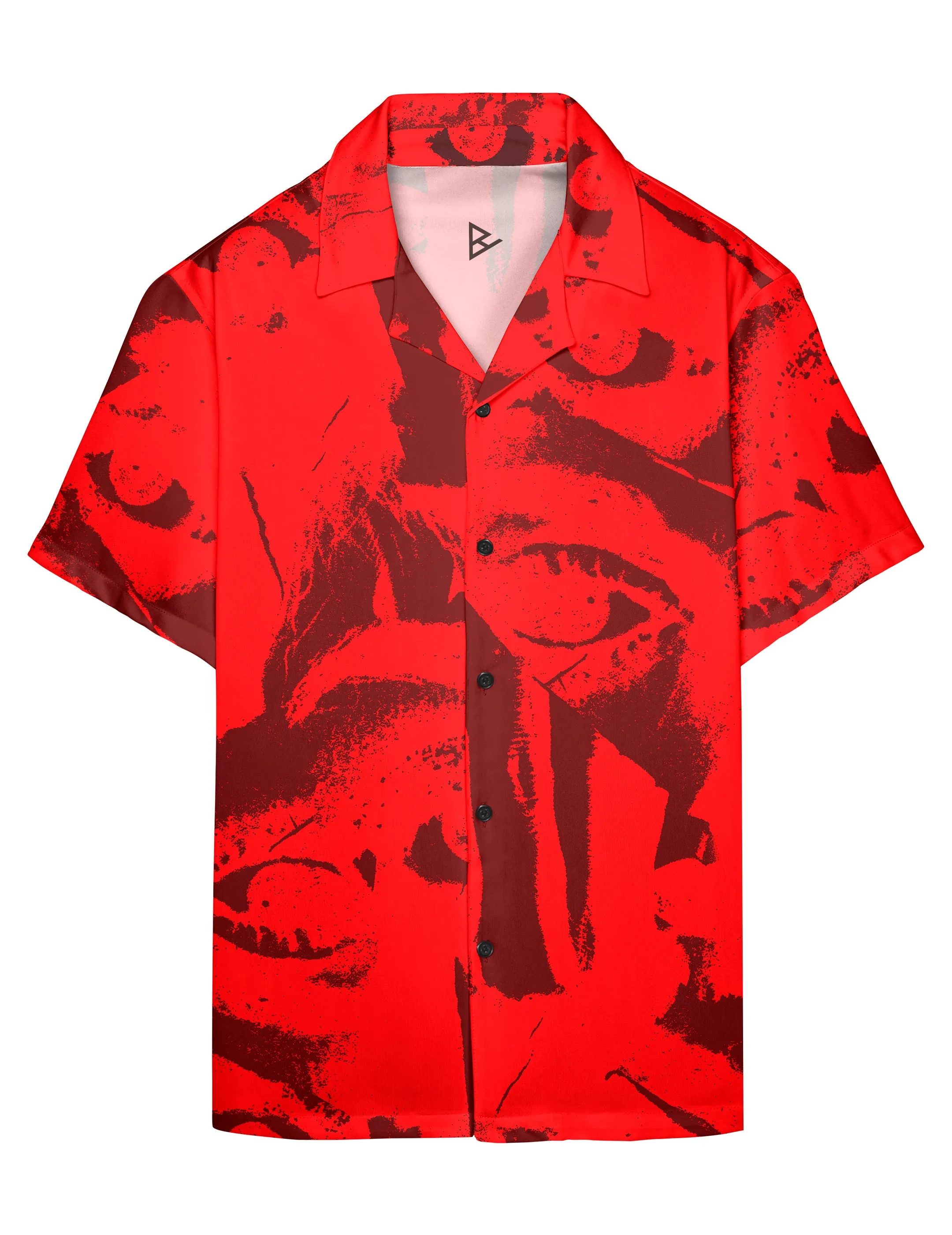BrokenEyes Red Shirt sold by Blowhammer