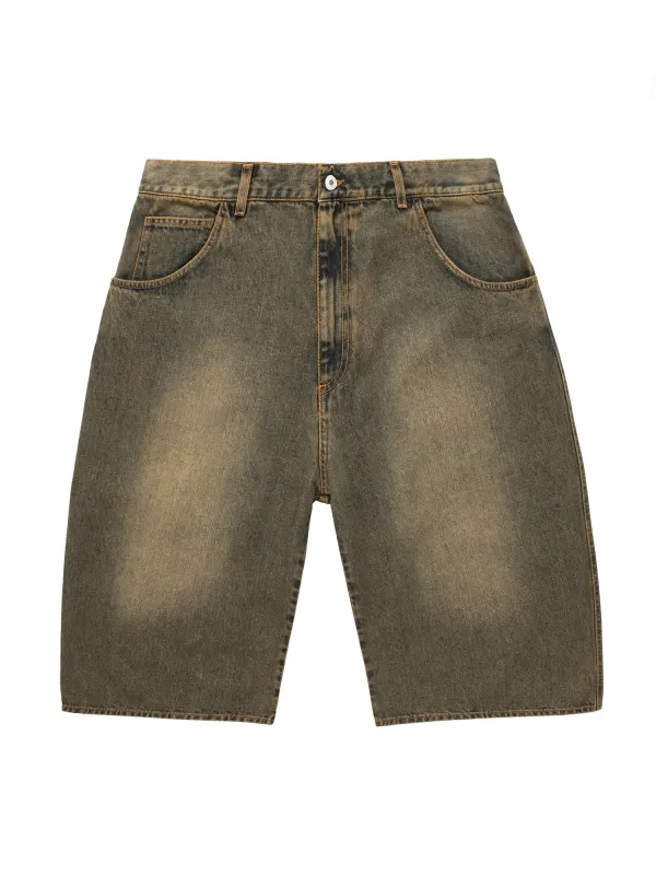 Aged Denim Jorts sold by Blowhammer