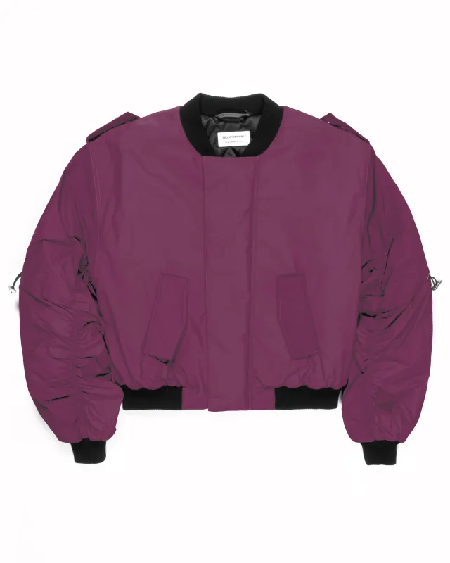Minimal Bomber Purple sold by Blowhammer