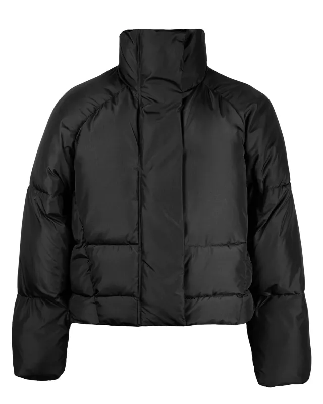 Solid Black Down Jacket sold by Blowhammer
