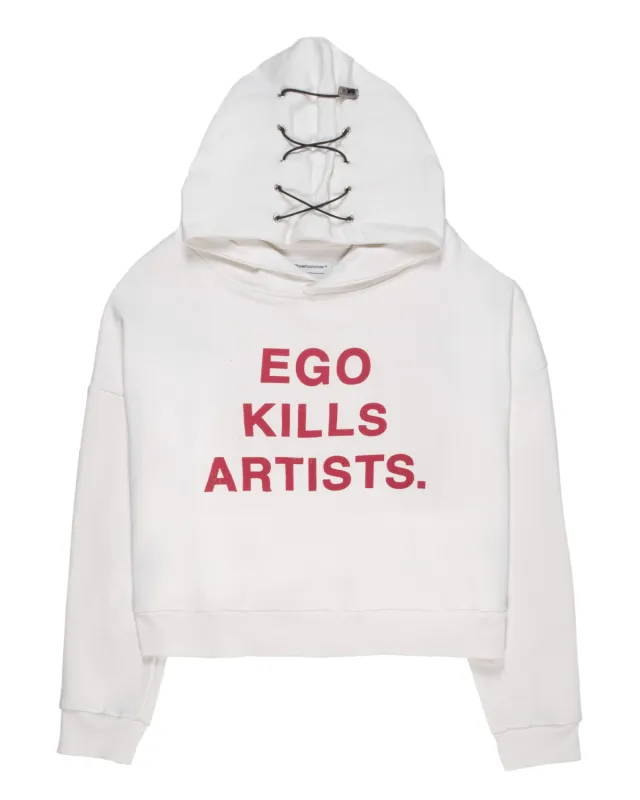 EGO KILLS Boxy Hoodie sold by Blowhammer