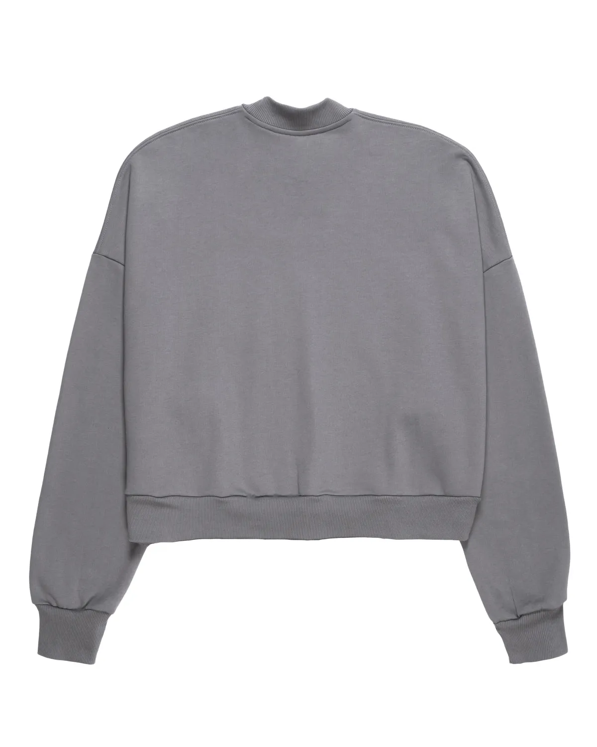 Minimal Grey Crewneck Sweatshirt sold by Blowhammer product image thumbnail 2