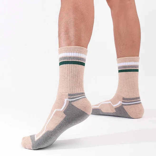 Merino Wool Thick Padded Basketball Crew Socks | 1 Pair sold by Hywell Store product image thumbnail 3