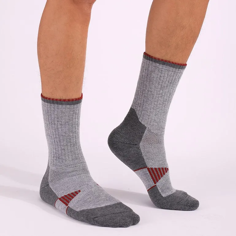 Coolmax® Merino Wool Cushioned Basketball Crew Socks | 1 Pair sold by Hywell Store product image thumbnail 2