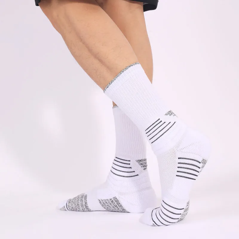 Breathable Compression Basketball Crew Socks | 1 Pair sold by Hywell Store product image thumbnail 2