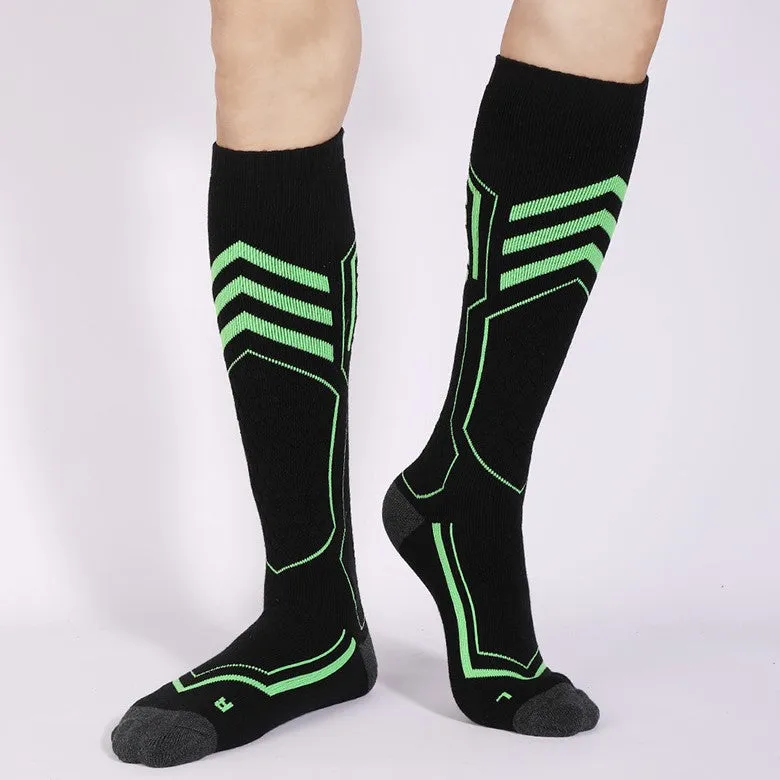 Thick Padded Skiing Over The Calf Socks | 1 Pair sold by Hywell Store product image thumbnail 2