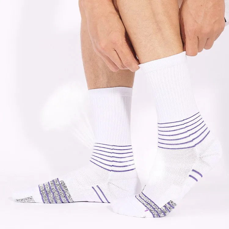 Coolmax® Breathable Basketball Crew Socks | 1 Pair sold by Hywell Store product image thumbnail 3