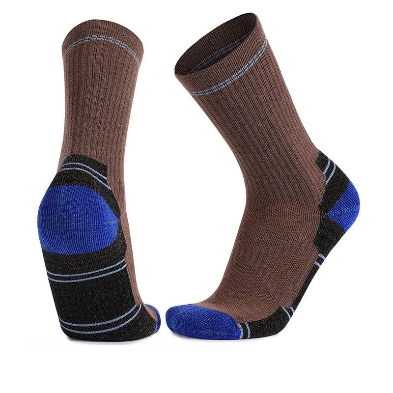 Merino Wool Thick Padded Hiking Crew Socks | 3 Pairs sold by Hywell Store product image thumbnail 4