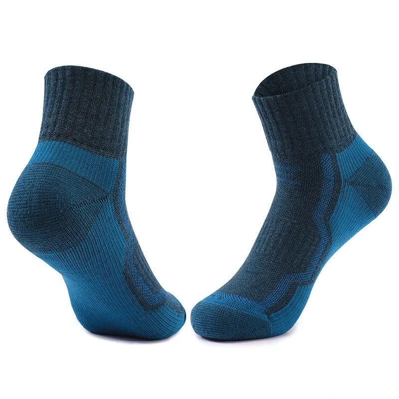 Merino Wool Cushioned Hiking Quarter Socks | 3 Pairs sold by Hywell Store product image thumbnail 4