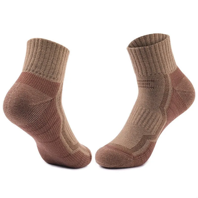 Merino Wool Cushioned Hiking Quarter Socks | 3 Pairs sold by Hywell Store product image thumbnail 2