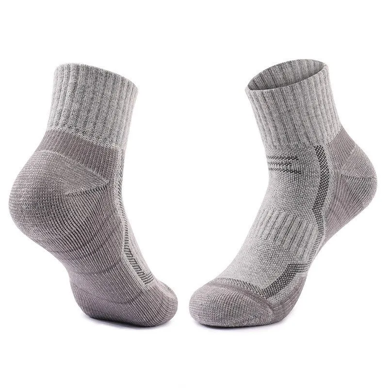 Merino Wool Cushioned Hiking Quarter Socks | 3 Pairs sold by Hywell Store product image thumbnail 3