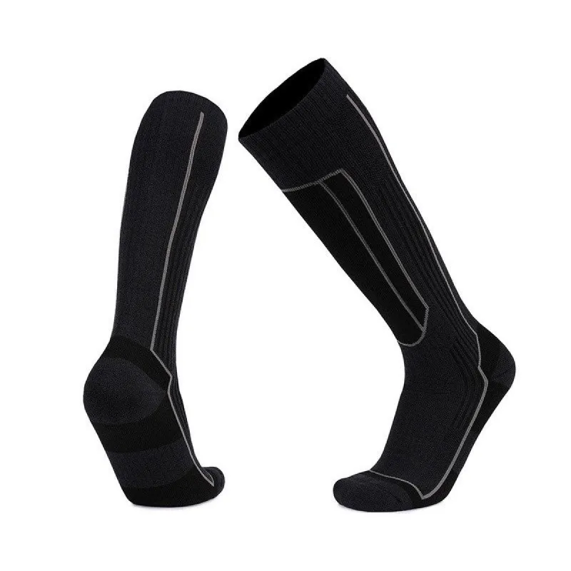 Merino Wool Cushioned Skiing Over The Calf Socks | 1 Pair sold by Hywell Store