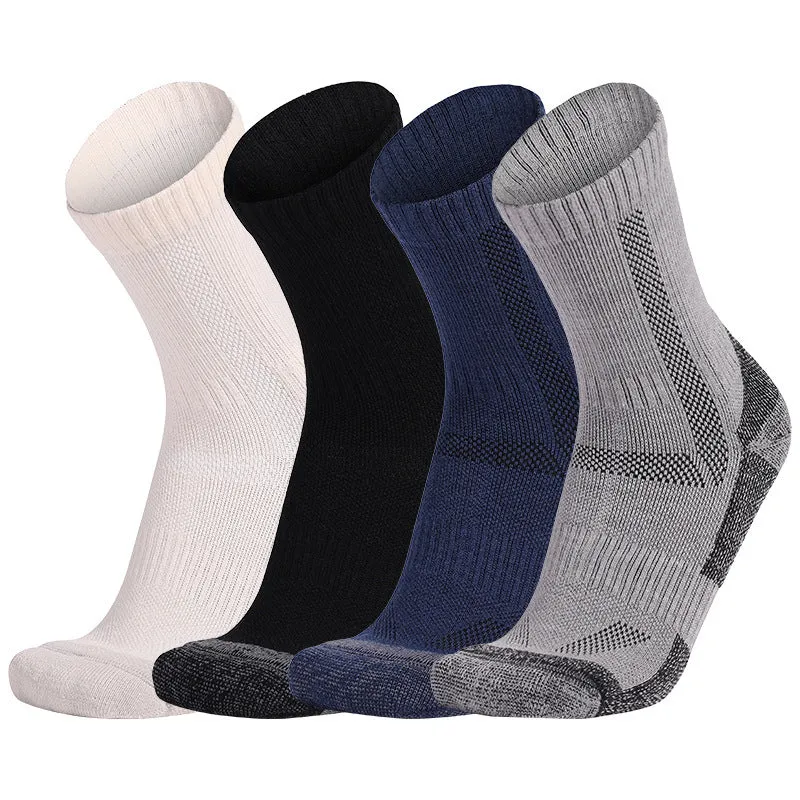 Merino Wool Cushioned Hiking Crew Socks | 3 Pairs sold by Hywell Store product image thumbnail 3