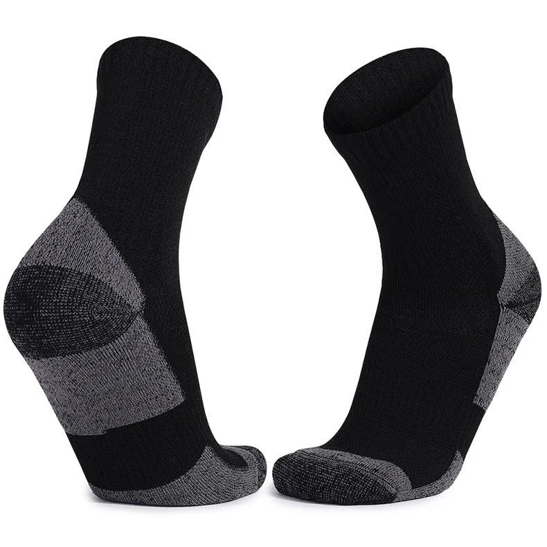 Merino Wool Cushioned Hiking Crew Socks | 3 Pairs sold by Hywell Store product image thumbnail 4