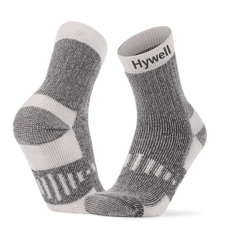 Merino Wool Thick Padded Running Crew Socks | 1 Pair sold by Hywell Store product image thumbnail 2