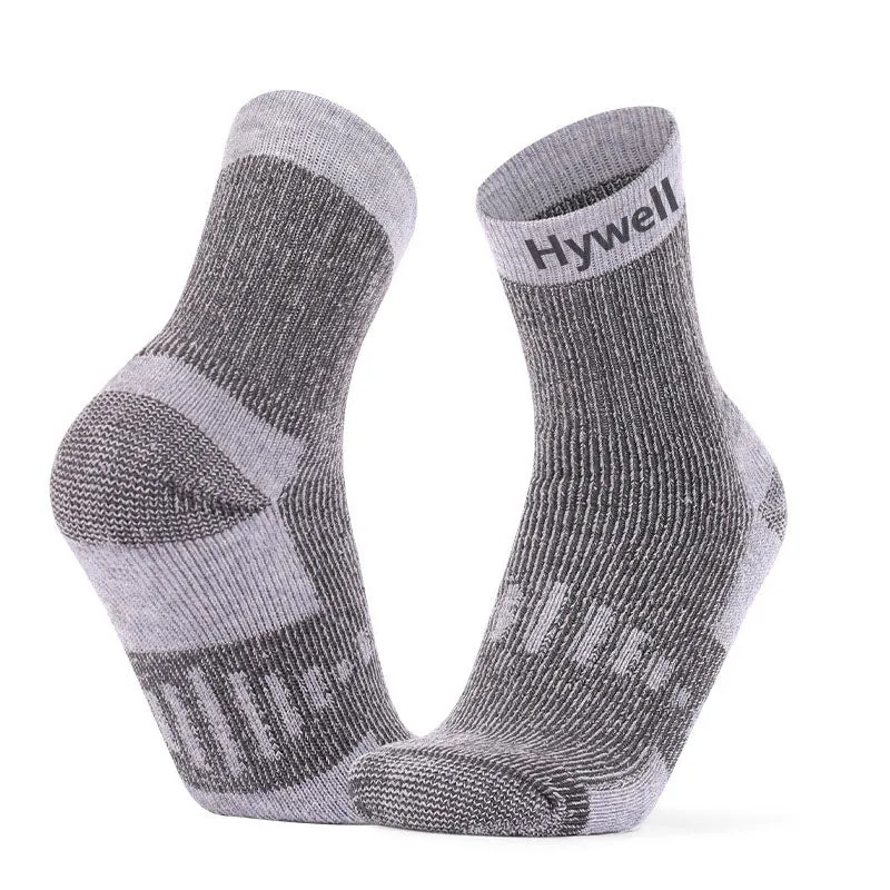 Merino Wool Thick Padded Running Crew Socks | 1 Pair sold by Hywell Store product image thumbnail 3