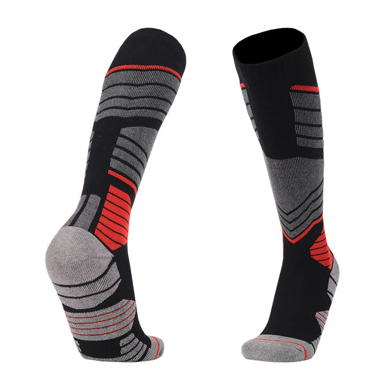 Density knitting Thick Padded Skiing Over The Calf Socks | 1 Pair sold by Hywell Store