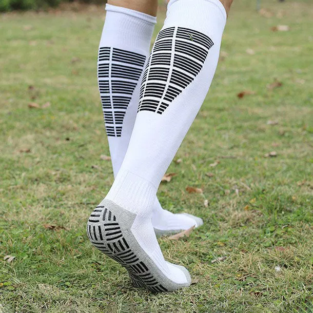 Anti Slip Thick Padded Soccer Over The Calf Socks | 1 Pair sold by Hywell Store product image thumbnail 2