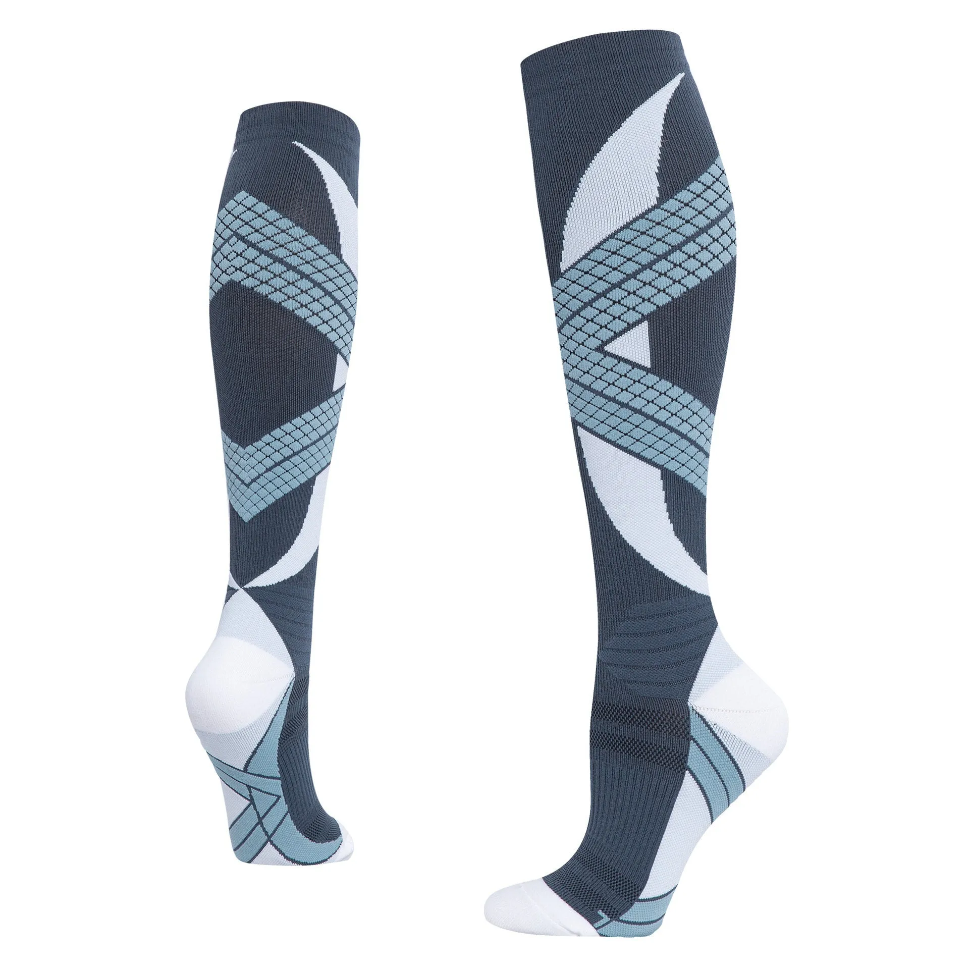 Cushioned Compression Running Over The Calf Socks | 1 Pair sold by Hywell Store