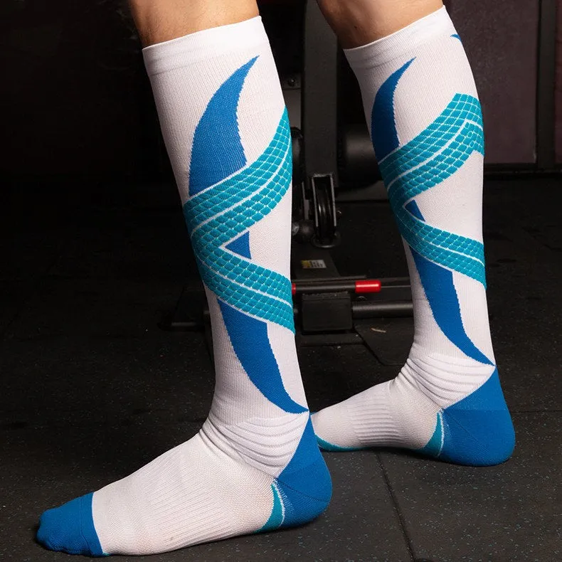 Cushioned Compression Running Over The Calf Socks | 1 Pair sold by Hywell Store product image thumbnail 3