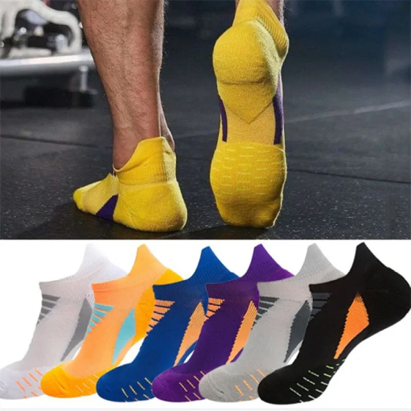 Hywell™ | Men's Thick Padded Athletic Ankle Socks | 5 Pairs sold by Hywell Store