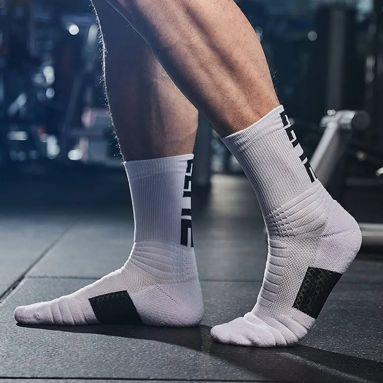 Thick Padded Fitness Crew Socks | 3 Pairs sold by Hywell Store product image thumbnail 2