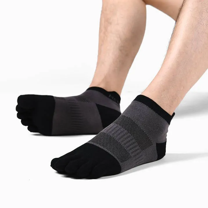 Breathable Blister-Preventing Toe Running Ankle Socks | 3 Pairs sold by Hywell Store product image thumbnail 2