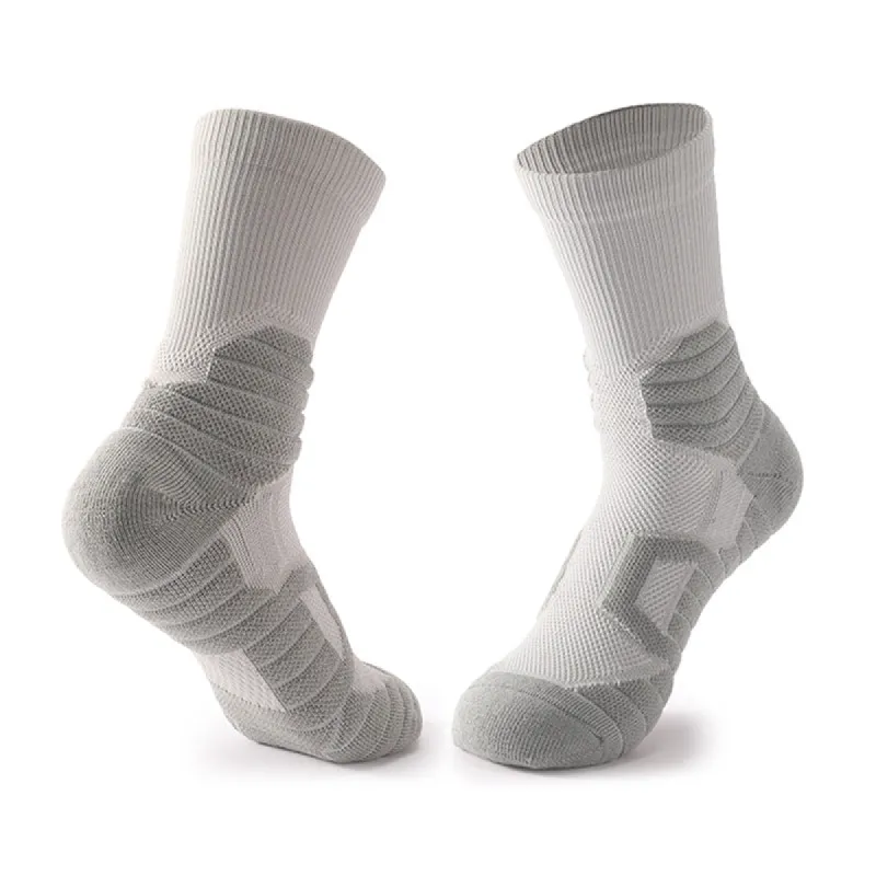 Breathable Cushioned Basketball Crew Socks | 1 Pair sold by Hywell Store