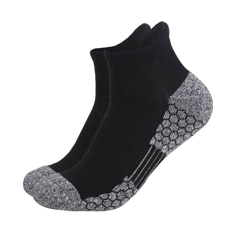 Elastic Breathable Cushioned Basketball Quarter Socks | 1 Pair sold by Hywell Store product image thumbnail 3