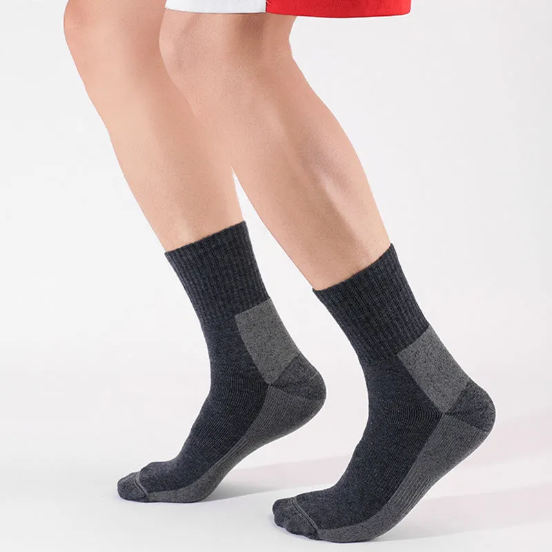 Merino Wool Cushioned Walking Crew Socks | 1 Pair sold by Hywell Store product image thumbnail 3