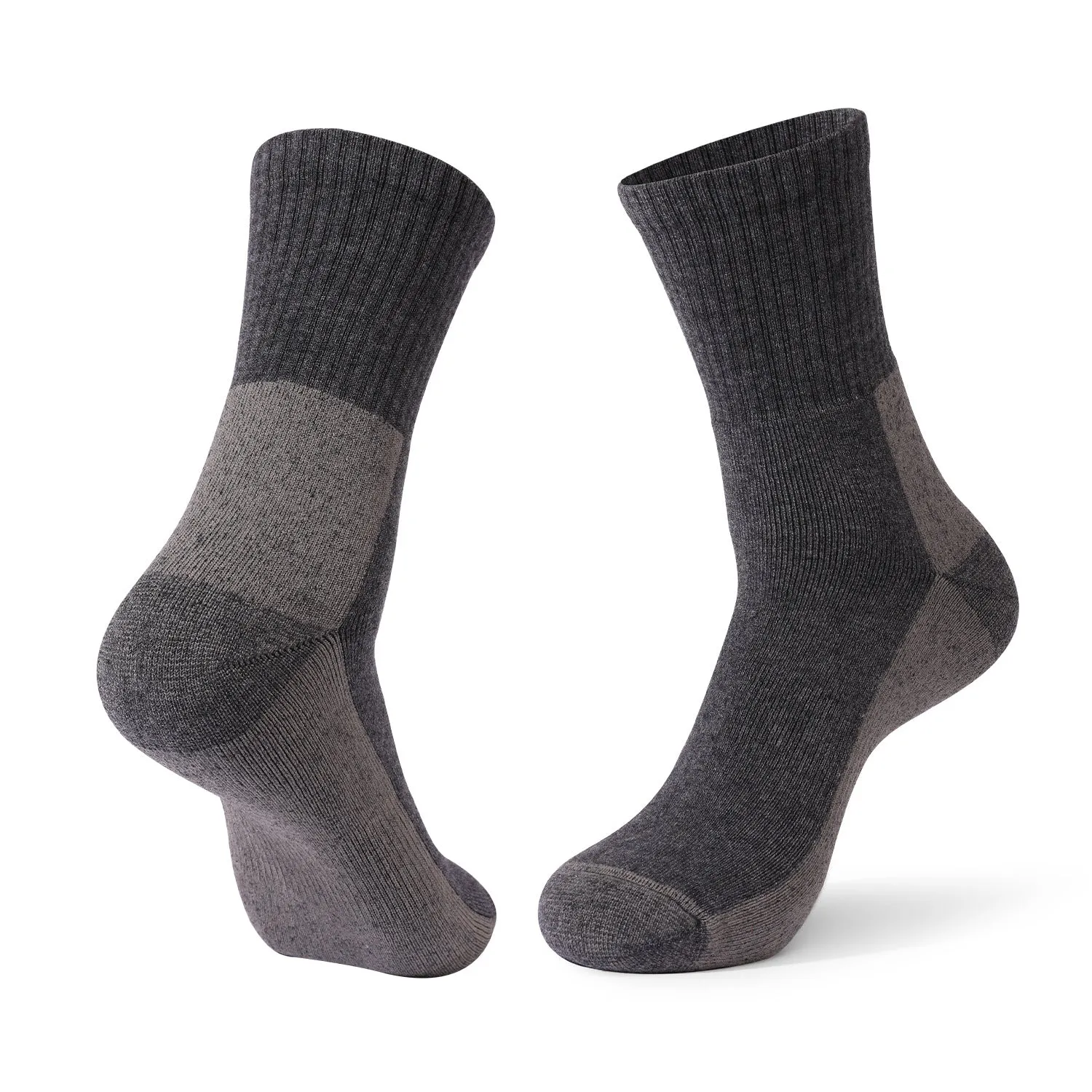 Merino Wool Cushioned Walking Crew Socks | 1 Pair sold by Hywell Store product image thumbnail 4