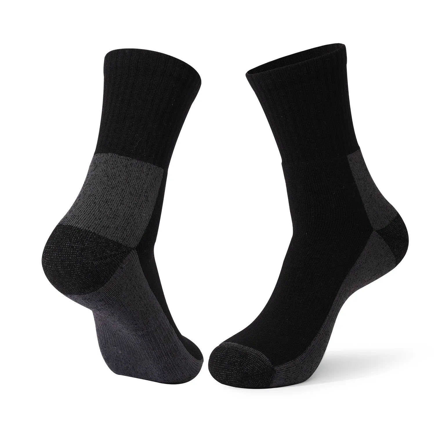 Merino Wool Cushioned Walking Crew Socks | 1 Pair sold by Hywell Store product image thumbnail 5