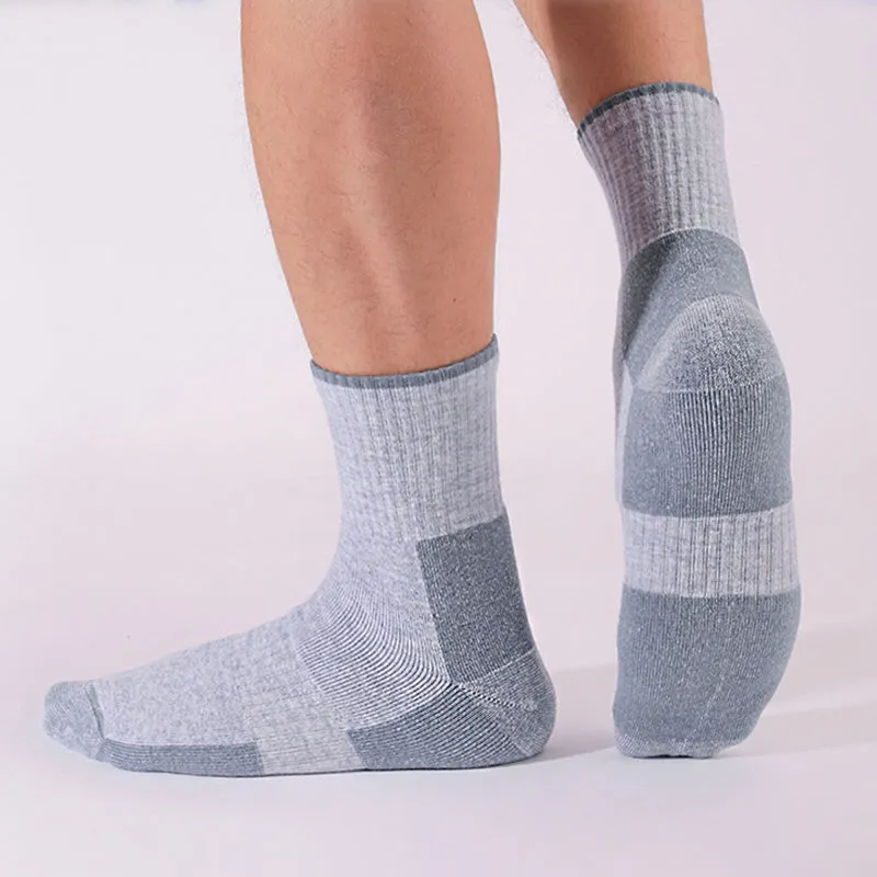 Merino Wool Cushioned Walking Crew Socks | 1 Pair sold by Hywell Store product image thumbnail 2