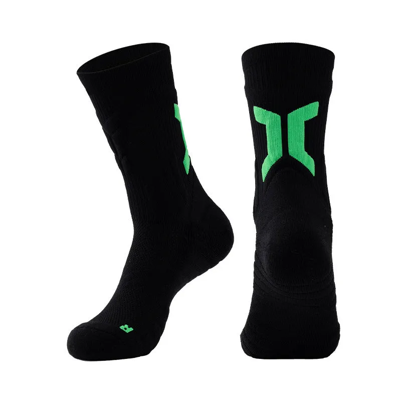 Elite Cushioned Basketball Crew Socks | 3 Pairs sold by Hywell Store product image thumbnail 4