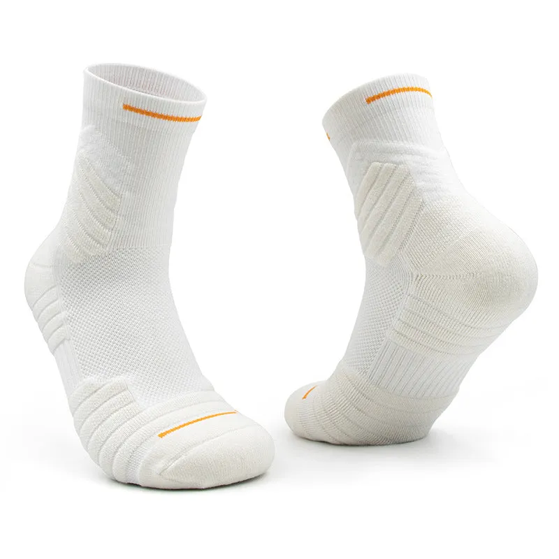 Men's Cushioned Athletic Running Crew Socks sold by Hywell Store