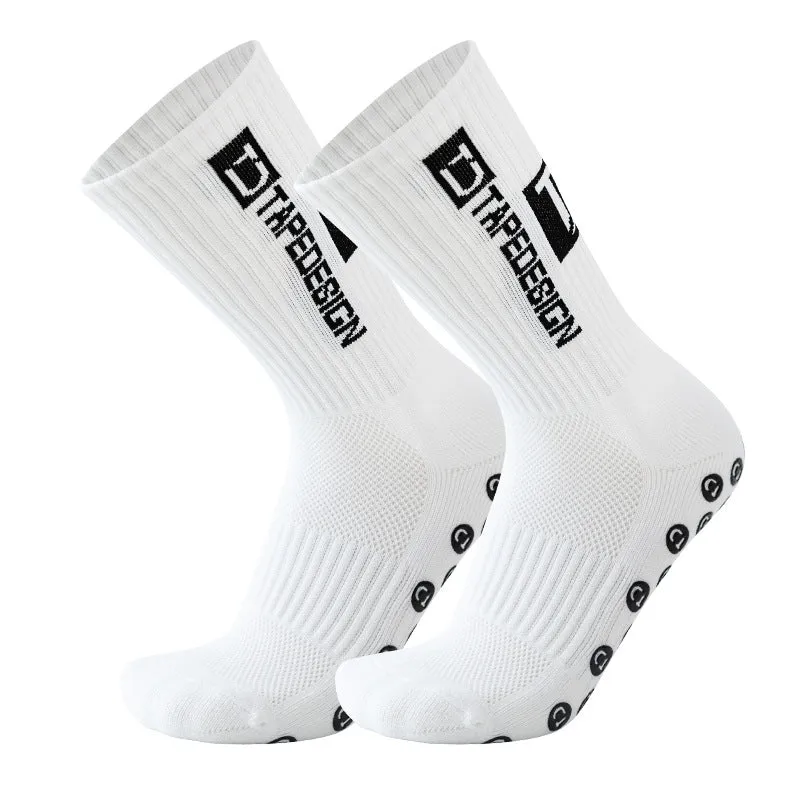 Men's Anti-Slip Breathable Soccer Crew Socks | 3 Pairs sold by Hywell Store